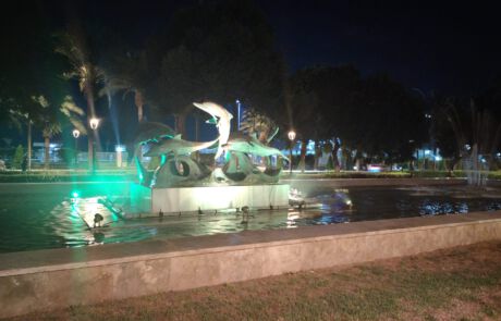 Fuente parque Nicolás Salmerón de Almería